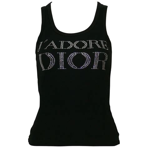 dior tank too|dior tank top vintage.